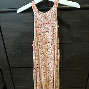 Aztec/floral pattern dress